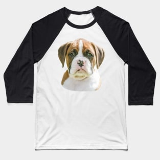 Flashy Fawn Boxer puppy Baseball T-Shirt